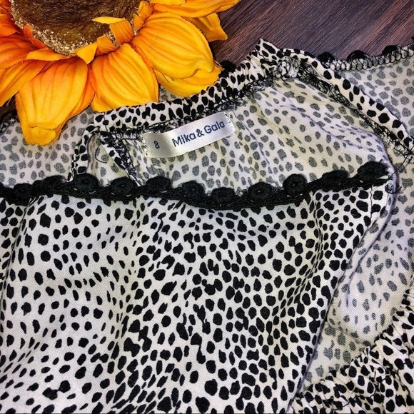 🦋B2G1🦋MIKA & GALA Cheetah Print Open Back Top 8 - Picture 7 of 9